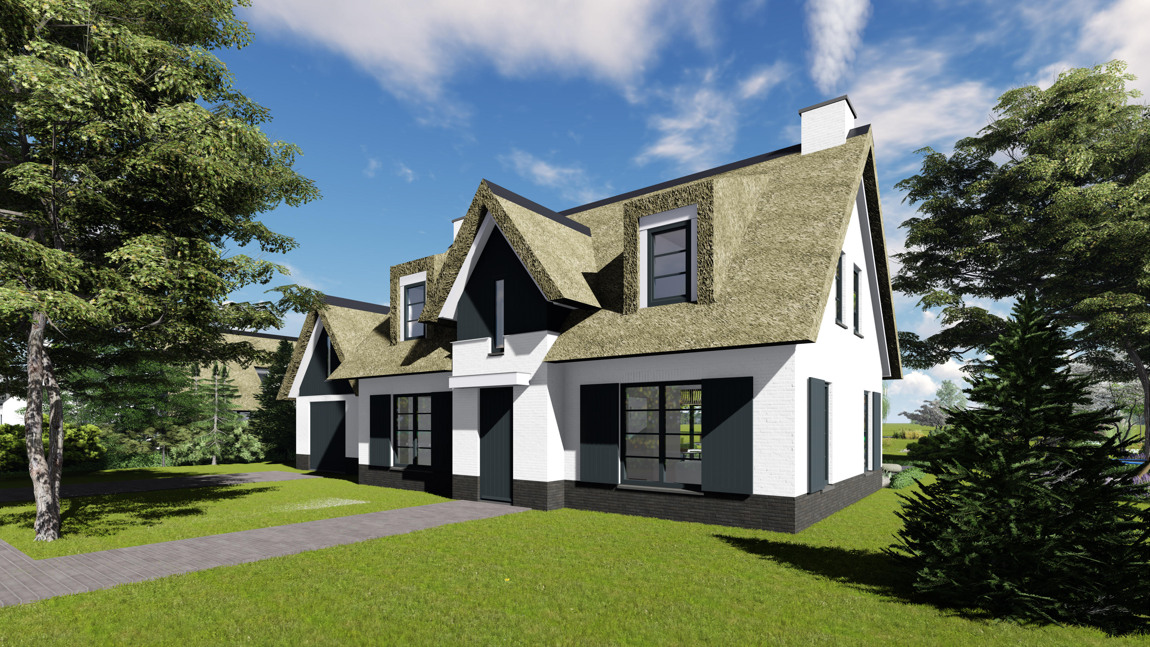 korenweide - Huis bouwen - Livingstone villabouw