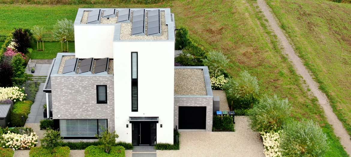 zonnepanelen, energie - Livingstone villabouw